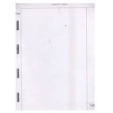 Minutes Pages ( Sheets Shipra)